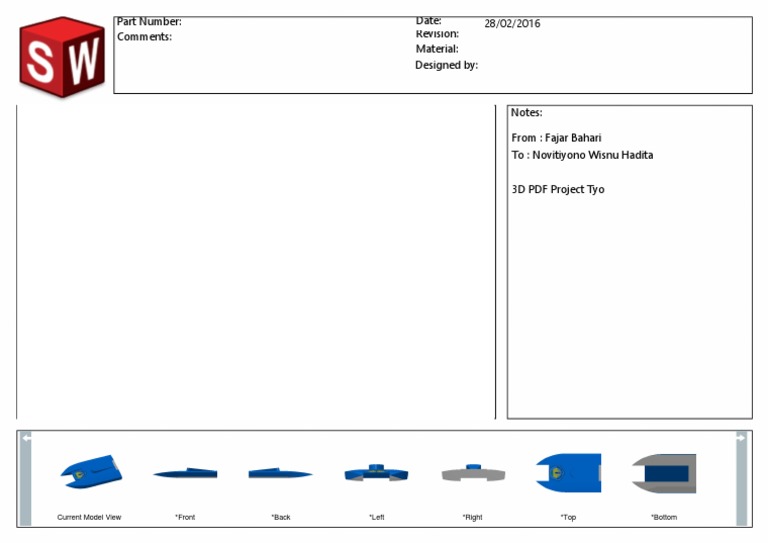 3D PDF Project Model Overview | PDF