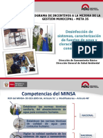 M 35 Desinfección Sistemas, Caracterización Fuentes y Cloración PI 2016 PDF