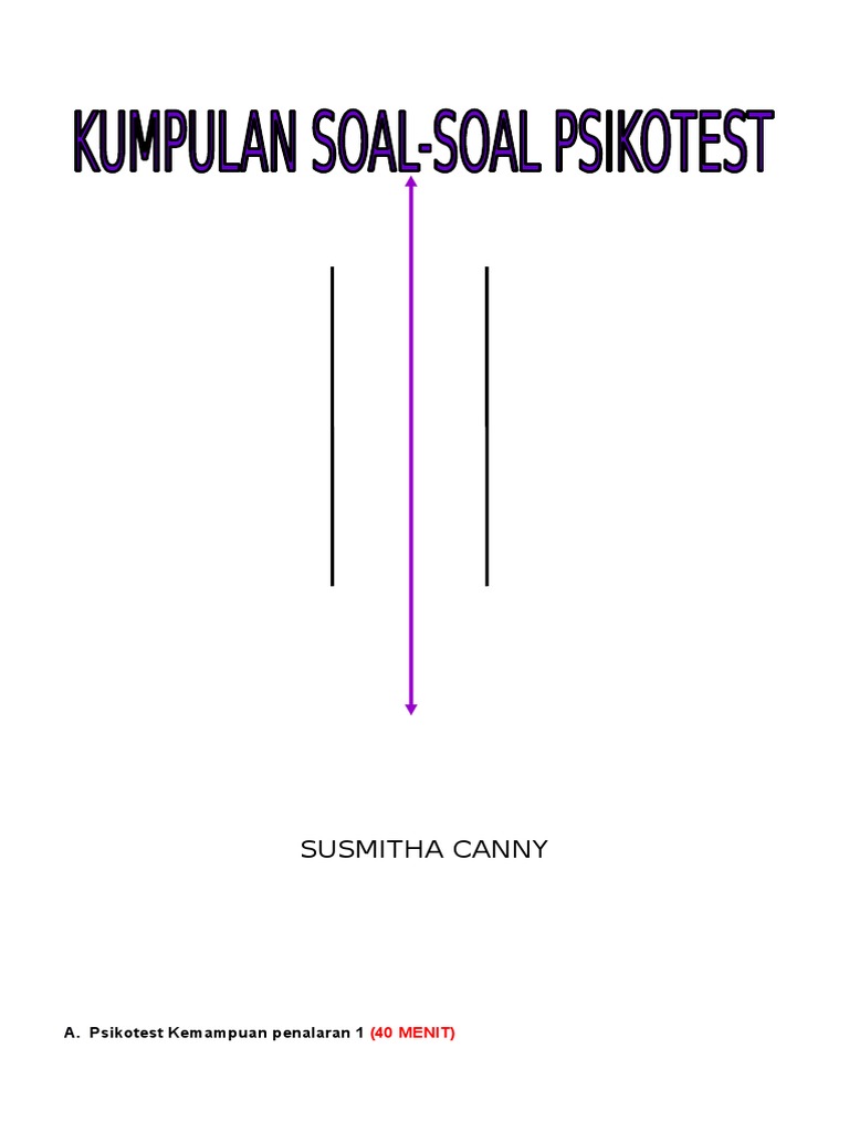 Soal Psikotes PDF