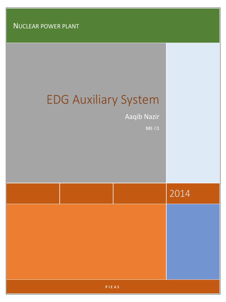EDG Auxiliary System Overview | PDF | Diesel Engine | Engines