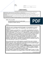 Prueba de Comprension Lectora de O.A de Sexto Año