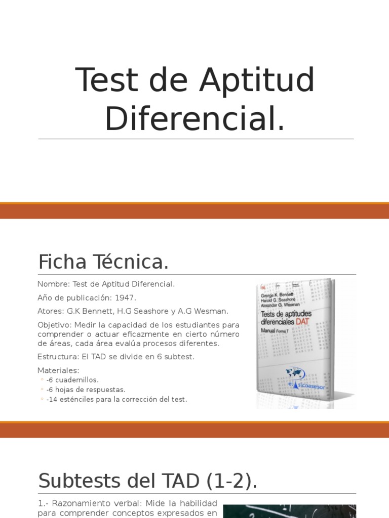 test-de-aptitud-diferencial