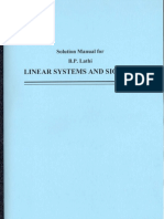 Manual de Solução Do Livro Sinais e Sistemas Do Lathi
