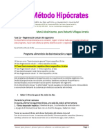 3 Fase Desintoxicación Hepática Método Hipocrates