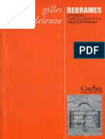 Deleuze g Derrames Entre El Capitalismo y La Esquizofrenia Espanhol