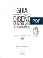 Guia de Recomendaciones para El Diseño de Mobiliario Ergonomico I.B.V