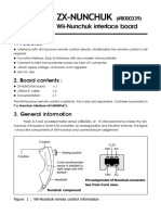 Inex Zx Nunchuck Datasheet