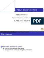 Detection Des Rayonnement