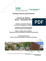 Informe de Gestion Viceinvestigacin-UPC PDF