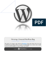 Eviter la censure d'un blog wordpress