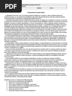 Trabalho sobre o Feudalismo