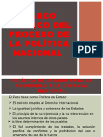 Los  Procesos de La Política Nacional