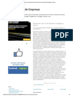 Administracion de Empresas_ Diferencias Entre El Pensamiento Estrategico y Tactico