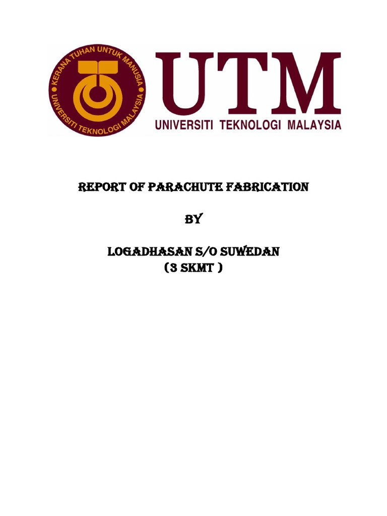 Parachute Design and Testing Report | PDF | Parachute | Parachuting