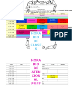 Comunicado y Horario Inicial Yess