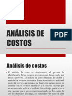 Análisis de Costos