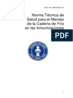 Norma Tecnica de Cadena de Frio PDF