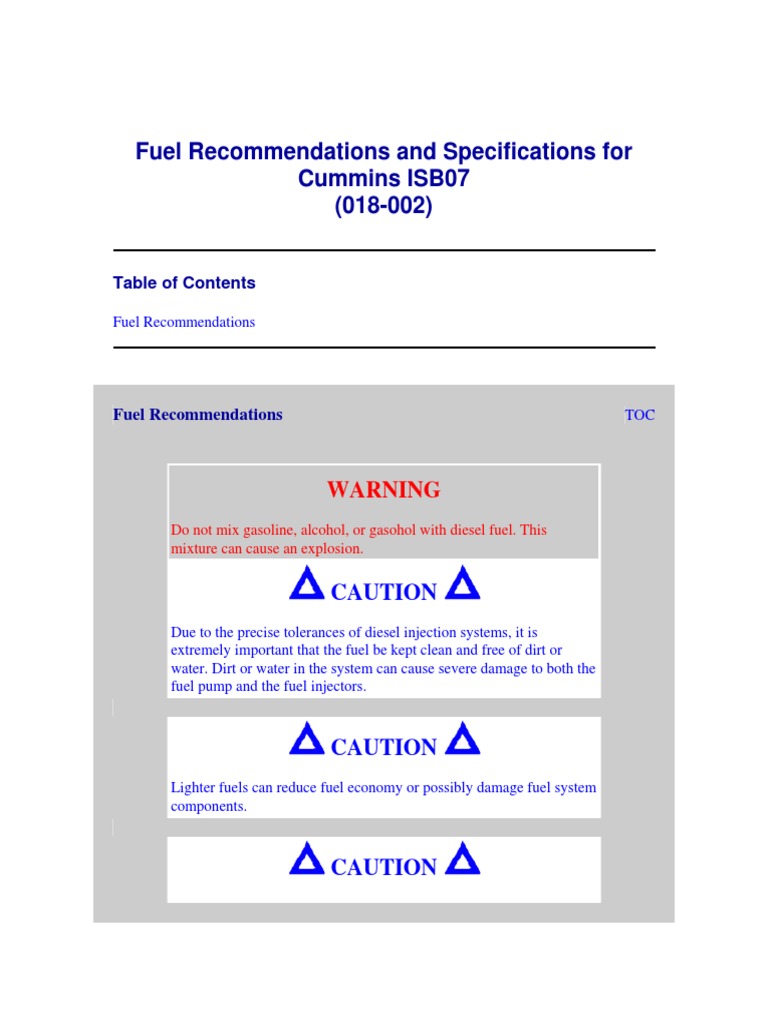 Fuel and Oil PDF Motor Oil Diesel Fuel