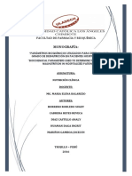 Nutrición Clínica - If - Monografía Parámetros Bioquímicos