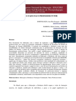 Quem É E O Que Faz O Professor-Tutor: Resumo