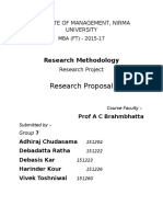 Research Proposal