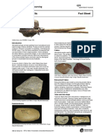 Fact Sheet Stone Artefacts