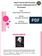 Adam Smith y David Ricardo