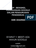 LDP Bengkel Google Dalam Pendidikan