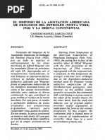 El Simposio de La Asociacion Americana de Geologos Del Petróleo