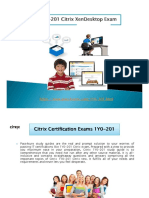 Citrix 1Y0-201 exam PDF