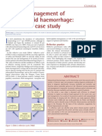 Nursing Management of Subarachnoid Haemorrhage: A Refl Ective Case Study