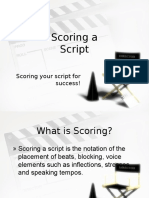 Scoring Script