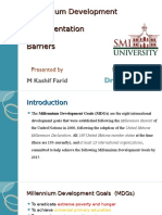 Millenium Develpment Goals (Pakistan)