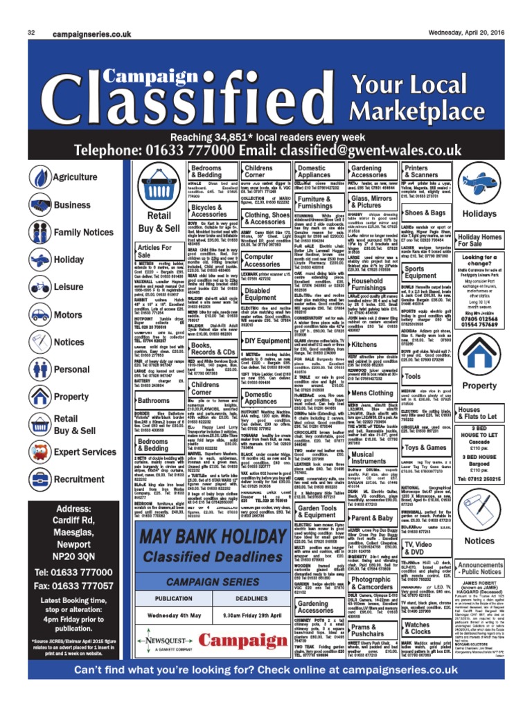 Classified: Your Local Marketplace | PDF