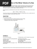 Download 05 Determining the Molar Volume of a Gas by louise SN309806298 doc pdf