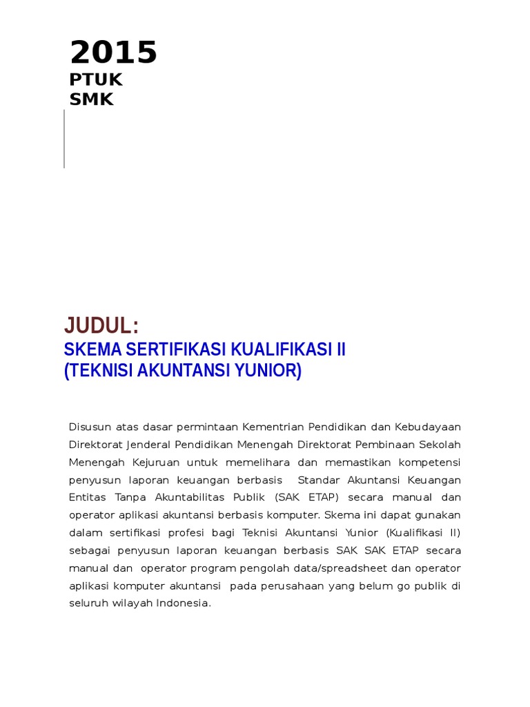 Soal Lsp Akuntansi Dunia Sekolah