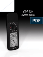 Gps 72H: Owner's Manual