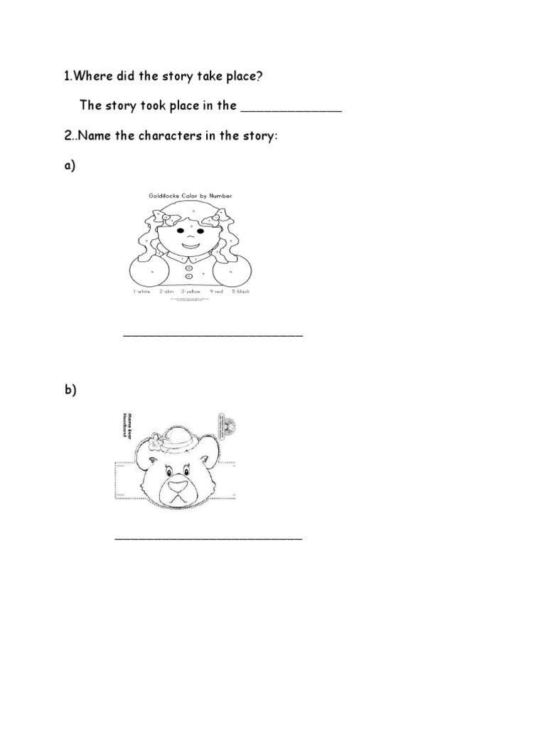 1.where Did The Story Take Place? The Story Took Place in The 2..name