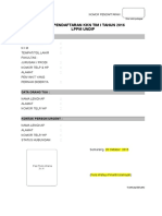 Form Pendaftaran KKN Tim 1 2016 1