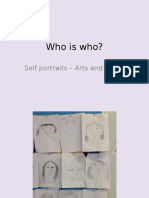 Who Is Who?: Self Portraits - Arts and Crafts