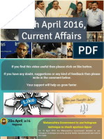 20 April 2016 Current Affairs for Competition Exams