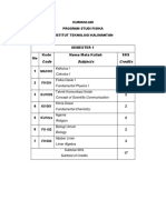 Kurikulum Fisika