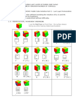 Download Minimum Formula for 3X3X3 Rubik Cube Solution Part 2 - Last Layer Permutation by PuworkUtara OnScribd SN30982246 doc pdf