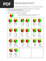 8 Algorithms For Rubik's Cube | PDF | Teaching Mathematics