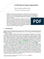 Shape Particle Filtering for Image Segmentation