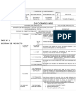 DICCIONARIO WBS Modificado