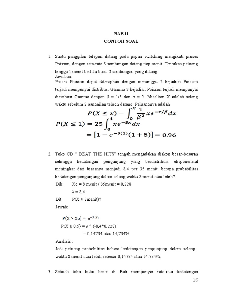 Contoh Soal Statistika