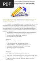 Download Koleksi latihan soal cpns tkp Lengkap Download 