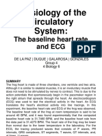 Group 4 - Baseline Heart Rate & Ecg