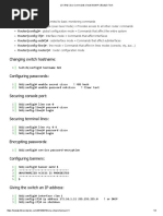 (CCNA) Cisco Commands Cheat Sheet #1 - Boubakr Tech PDF